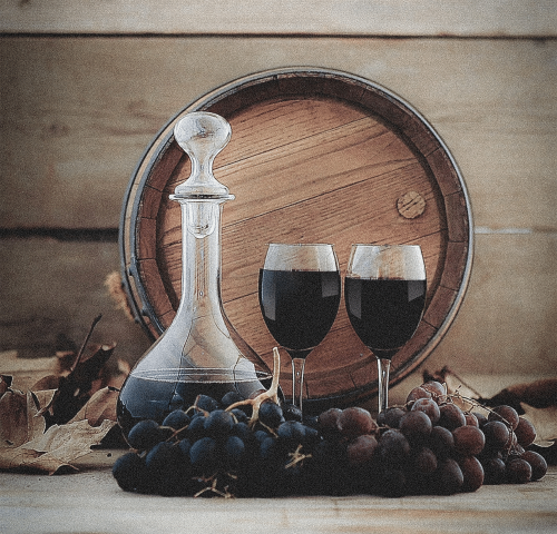 Wijn decanteren of karafferen - Woeste Wijngronden